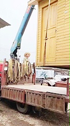 装配式木屋出口发货